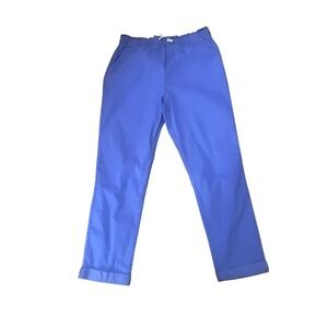 Free Assembly Girls Purple Paperbag Waist‎ Straight Leg Cuffed Pants XXL 18